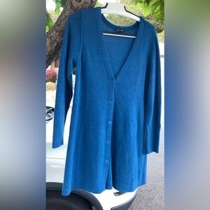 Blue Eileen fisher cardigan size medium